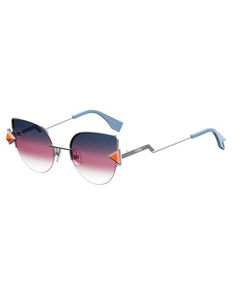 rainbow sunglasses fendi|fendi sunglasses oversize.